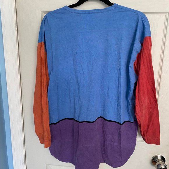 RARE Vintage 1987 Peter Max Neo Max Art Zero Megalopolis T-shirt 80s - Picture 3 of 4